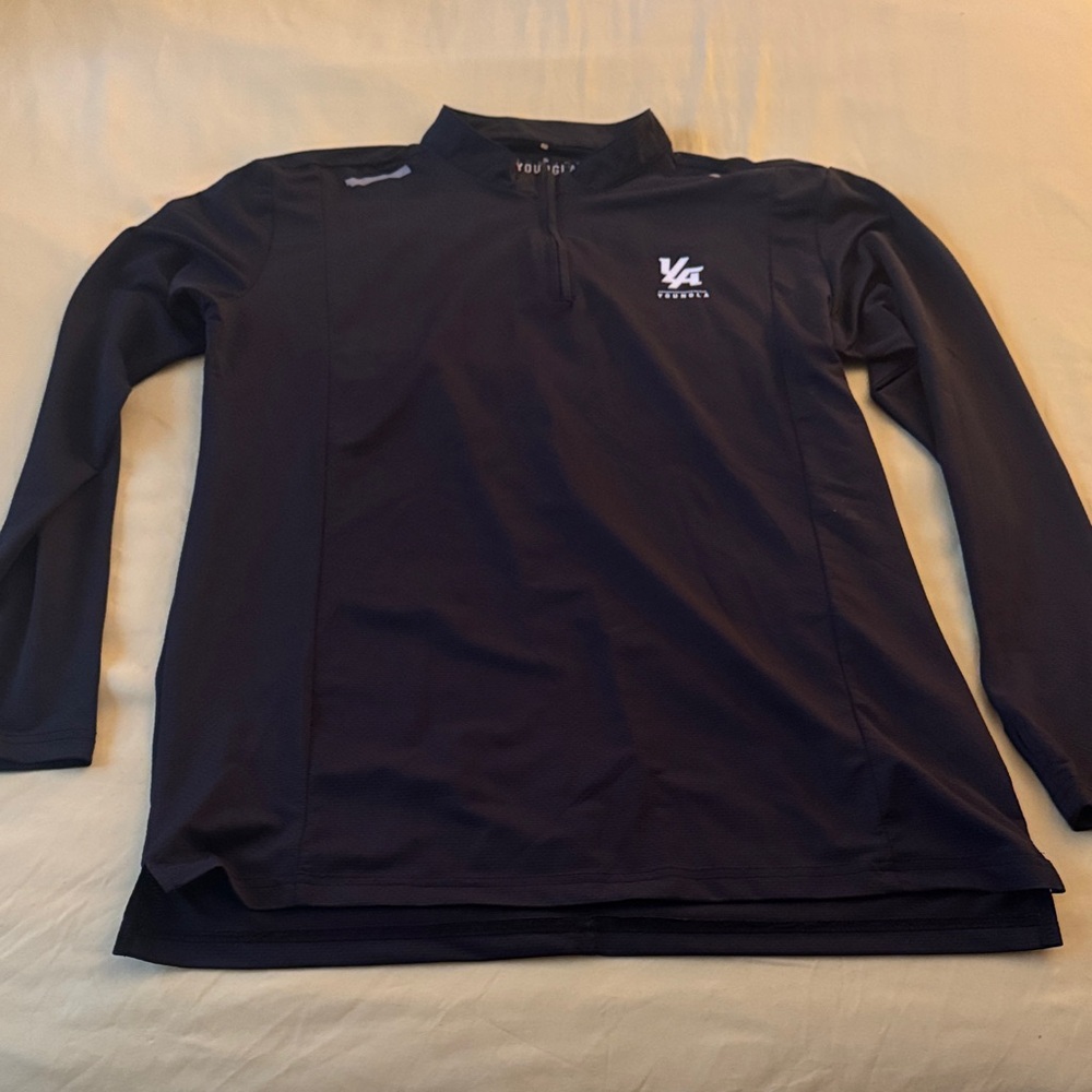 YoungLA Black Quarter Zip Pullover
